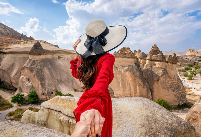 Traveler in Morocco